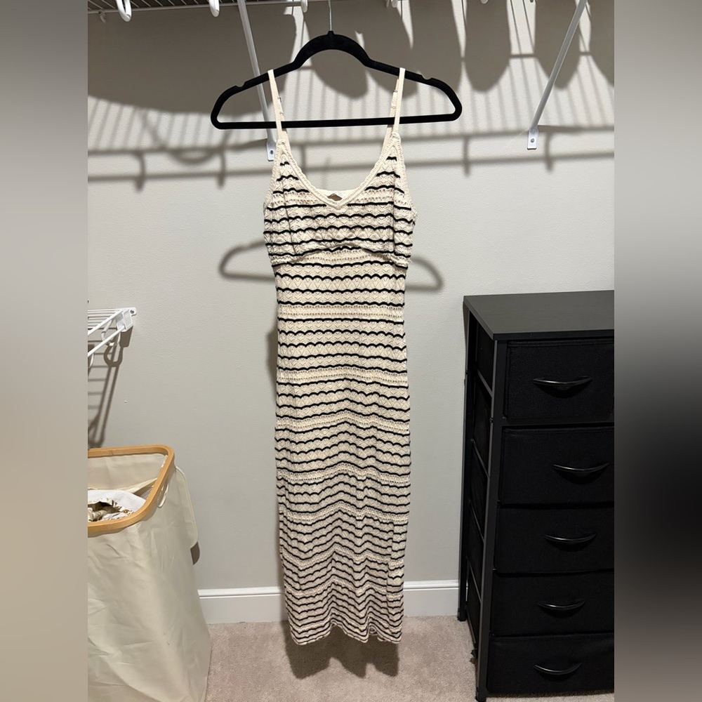 Hollister Crochet Midi Dress